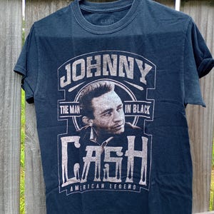 Cash company, Jonny Cash t shirt, Cash American legend Tee. Small size