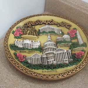 Sunbeam Washington DC Souvenir Plate