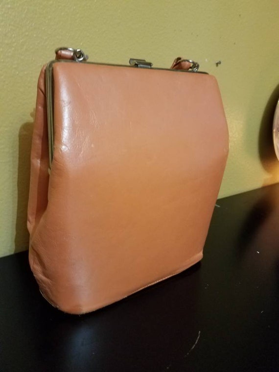 Salmon color purse