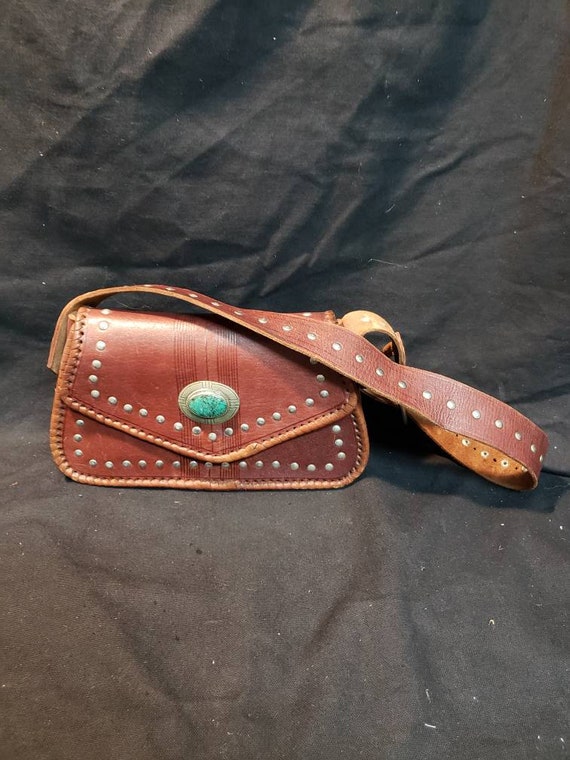 Western shoulder purse by Four Winds West made in 