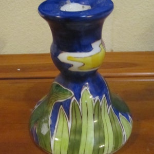 hand painted ceramic China Candle Holder