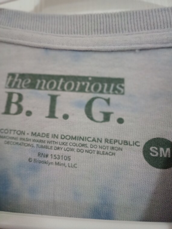 The notorious biggie small size  purple t shirt. - image 5