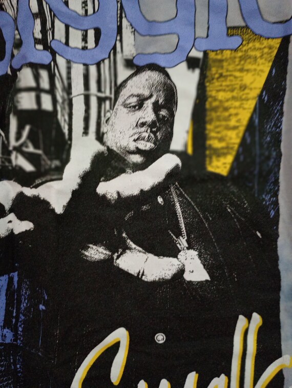 The notorious biggie small size  purple t shirt. - image 2