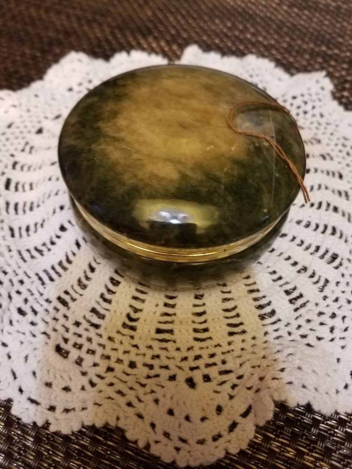 Genuine green Alabaster hand carved made from Italy Etsy