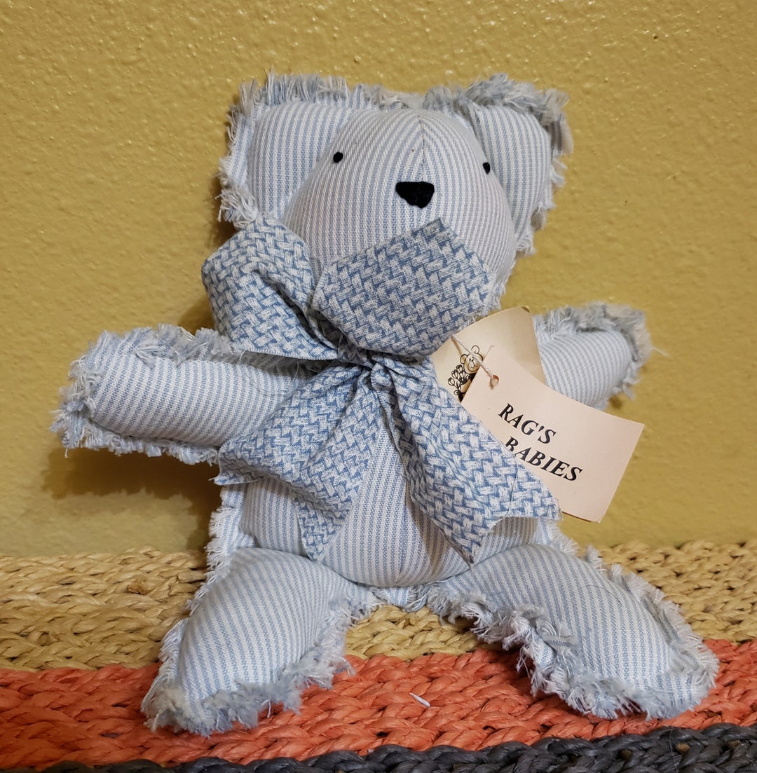 Rags Babies Rags and Co, Quilted Bear - Etsy
