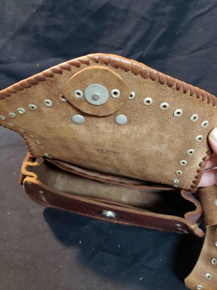 Western Shoulder Purse by Four Winds West Made in Moroccan 
