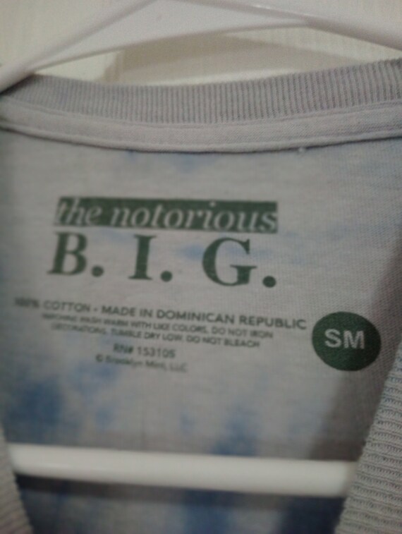 The notorious biggie small size  purple t shirt. - image 6