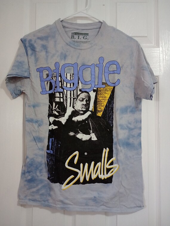 The notorious biggie small size  purple t shirt. - image 1
