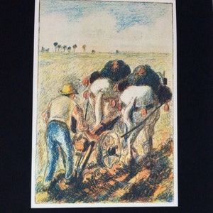 Wall art, Camille Pissarro Vintage &quot;Reproduction Print