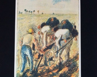 Camille Pissarro Vintage "Reproduction Print