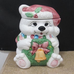 Ceramic Bear Cookie Jar