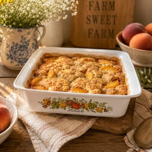 Vintage CorningWare Spice of Life Baking Dish, L'Echalote 8x8 Casserole Dish,  Retro 1970s Bakeware, Farmhouse Kitchen Decor