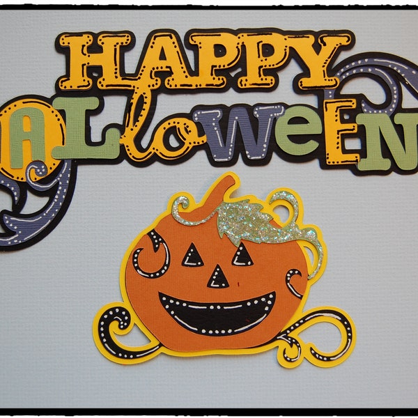 Halloween Die Cut - Etsy