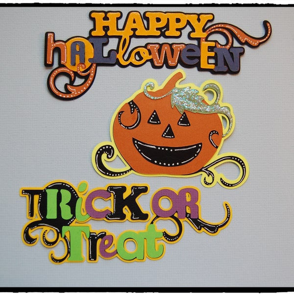 Halloween Die Cut Etsy