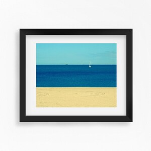 Melbourne beach photo print, Melbourne Australia