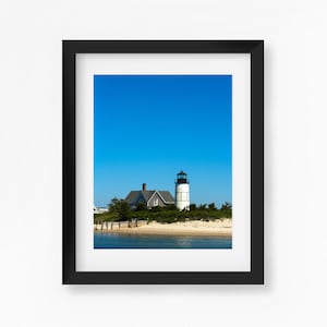 Cape Cod Sandy Hals Kolonie Leuchtturm Fotodruck