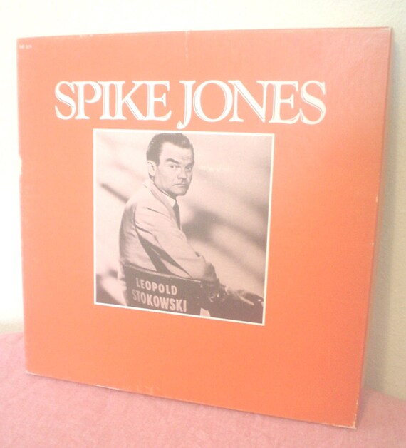 Vtg Spike Jones Leopold Stokowski 3 Record Box Set Classic Comedy Songs Spoof Funny Music Minnie The Moocher Flight Of The Bumble Bee Ec Bin