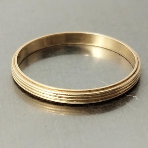 Vintage Bristrol 14k Rare Old Art Deco Yellow Gold Ring