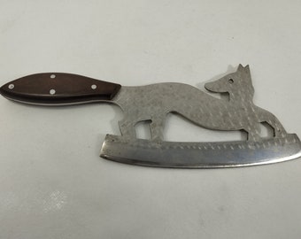 Fox-Shaped Figure Meat Cleaver Chopper Butcher Antique