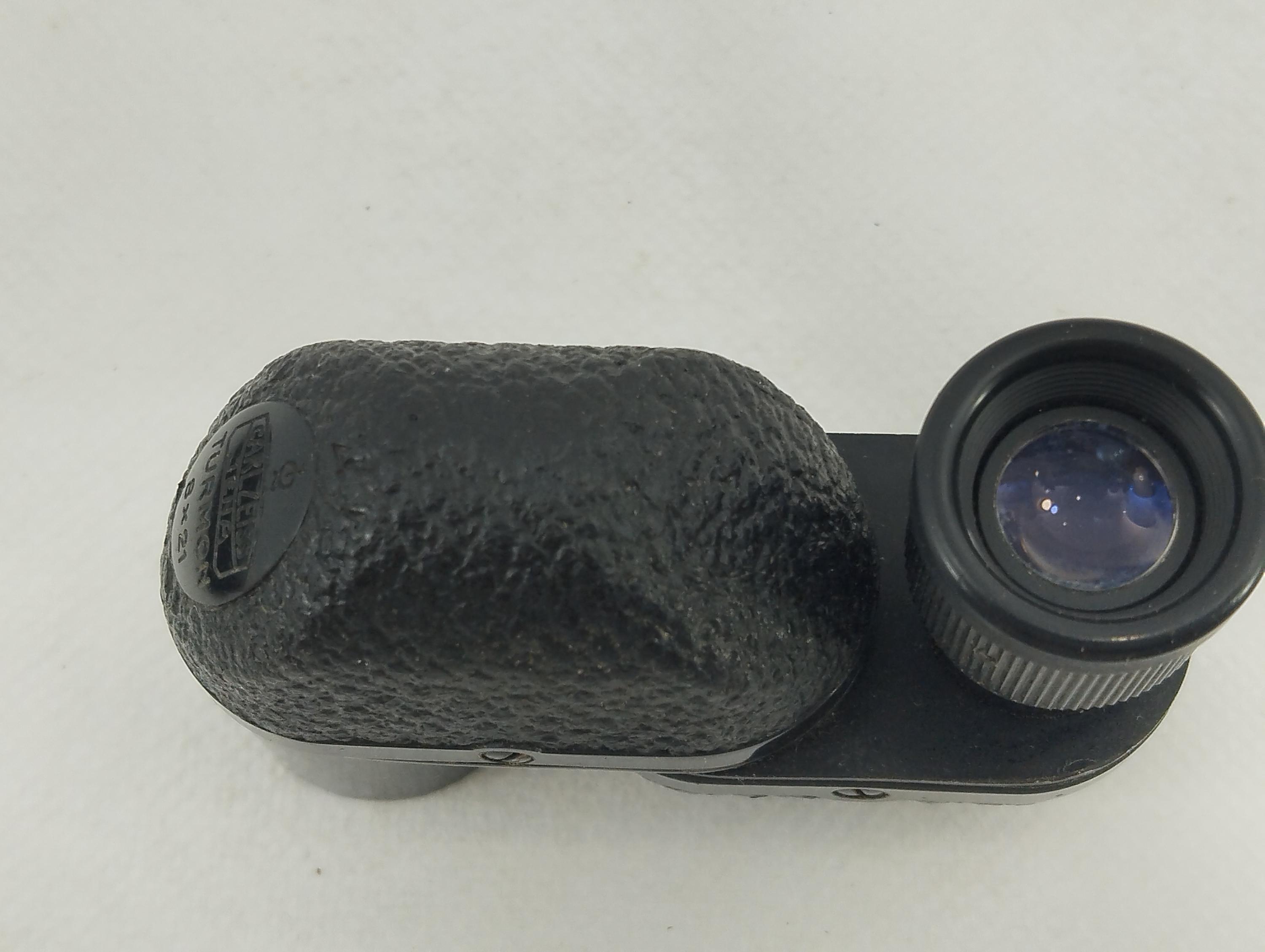 Monoculaire Carl Zeiss 8x – Ancien Modèle Militaire Avec étui En Cuir, Bon état