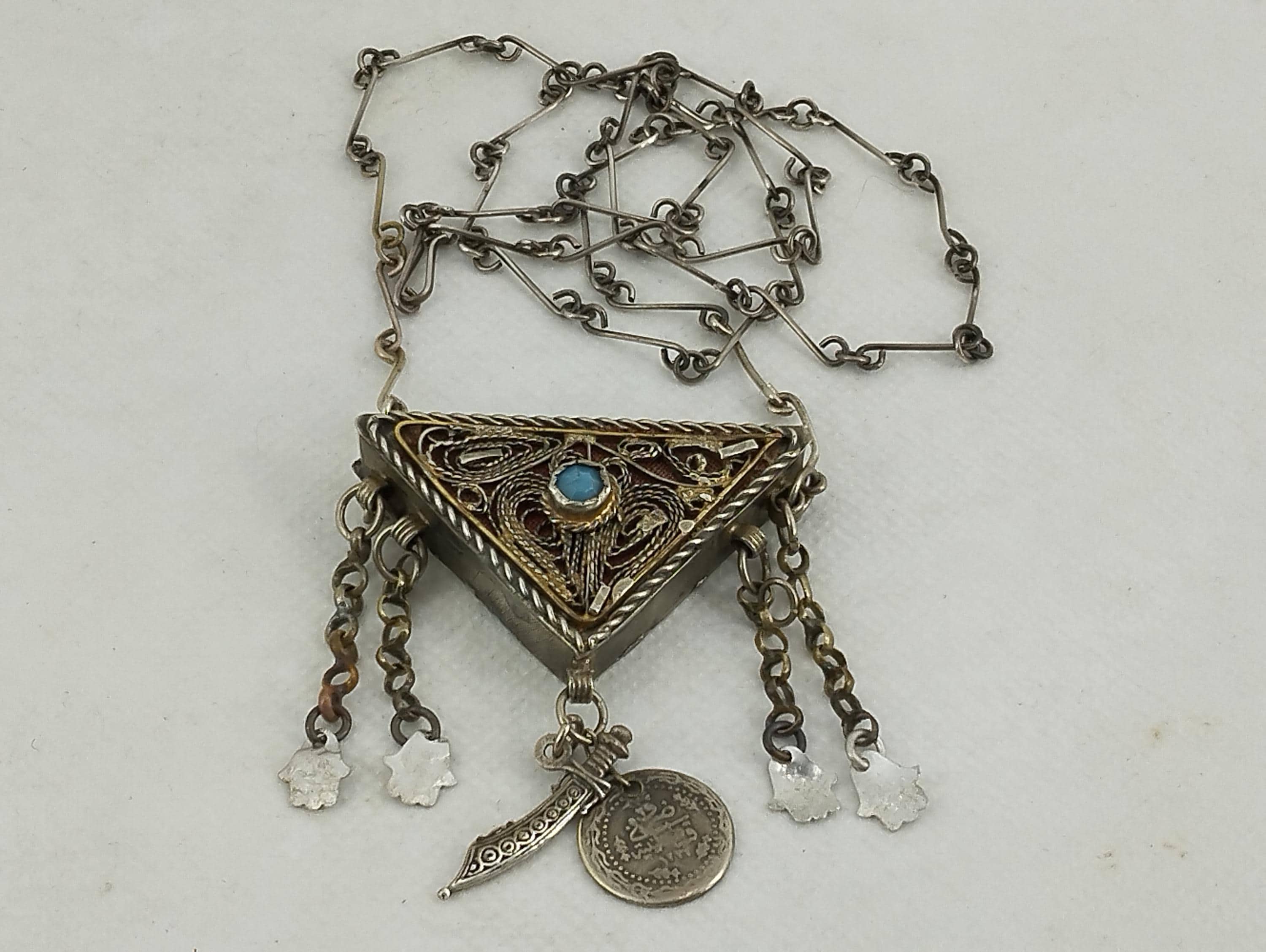 Silver Amulet Case - Etsy
