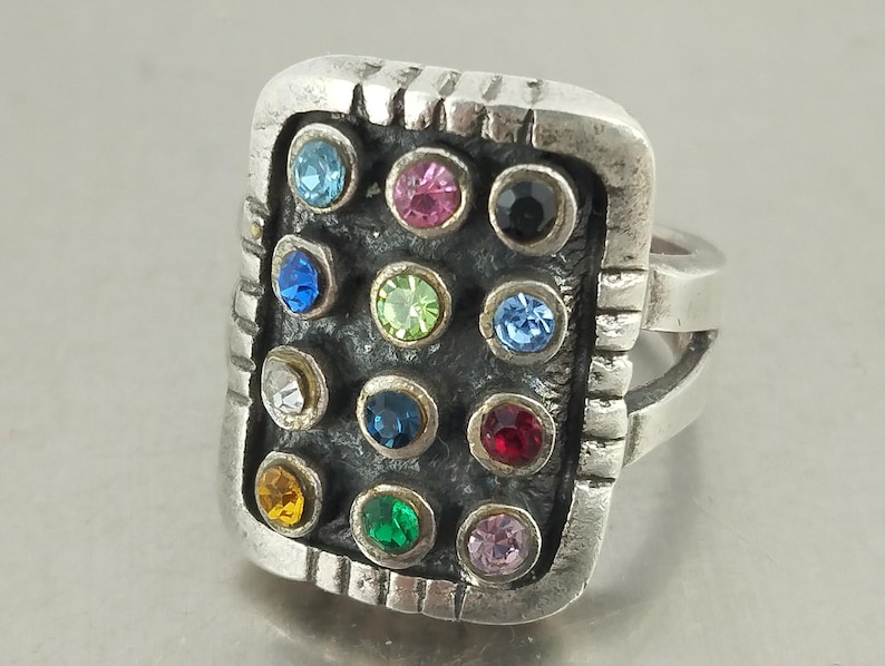 Judaica 12 Ancient Tribes of Ancient Israel Hoshen Silver Ring - Etsy