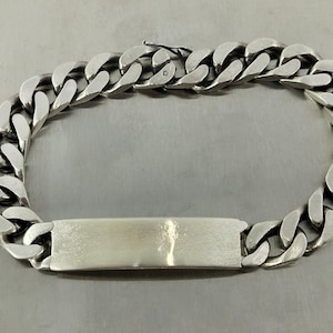 Vintage French Id Bracelet - Etsy