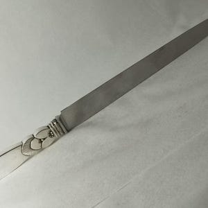 Georg Jensen Acorn Sterling Silver Denmark Long Knife