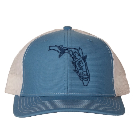 Tarpon Fishing Trucker Hat Snapback Trucker Cap State of Etsy