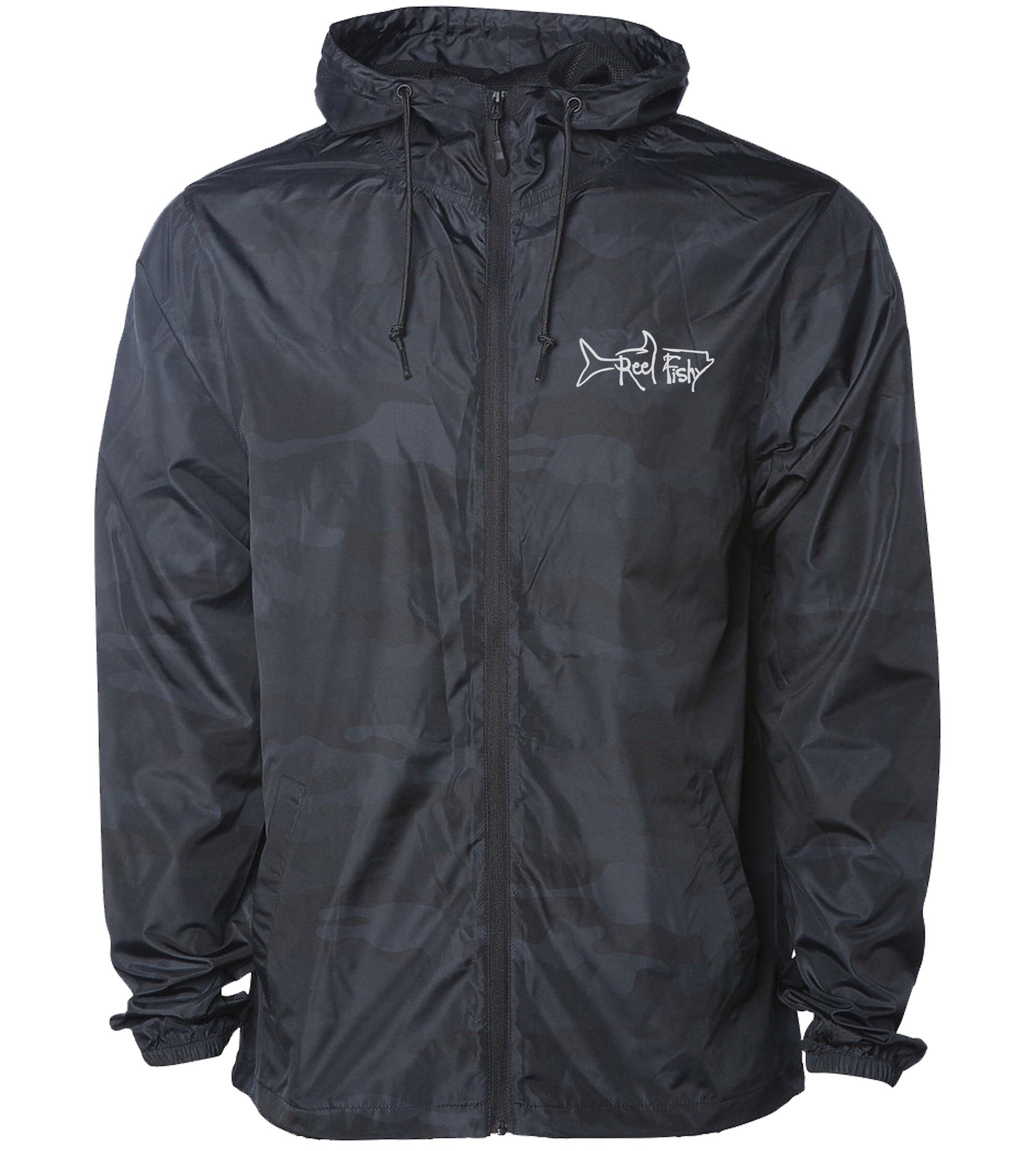 Windbreaker Jacket, Lightweight Hooded Jacket, Full Zip