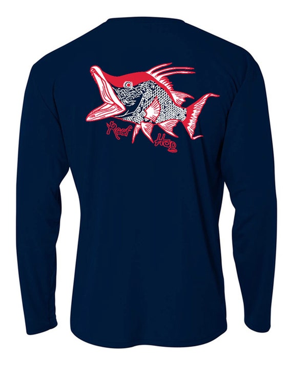 Kids Fishing Shirts, Youth Fishing Shirt, Performance SPF 50 Shirt, Youth  UV Shirt hogfish, Crab, Turtle, Tarpon, Lobster 