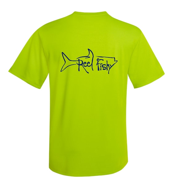Tarpon Fishing Short Sleeve Shirt, Tarpon Performance Shirt, 50+ UV Sun Protection Shirt, Mens SPF Fishing Shirt, Ladies Fishing Shirt