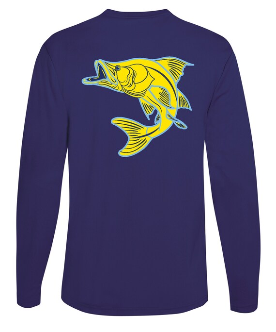 Snook Fishing Shirt Snook Performance Dry Fit Shirt 50 Uv Etsy
