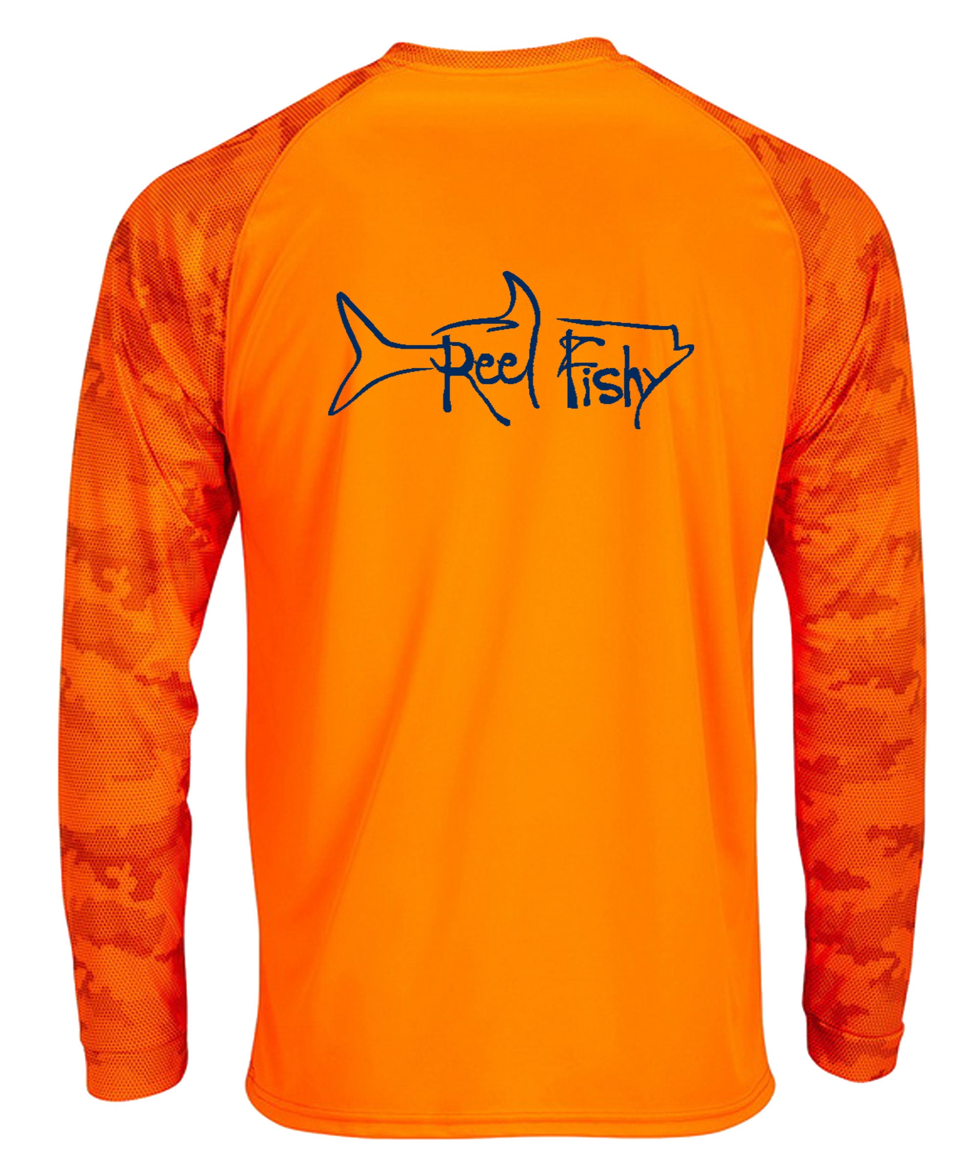 Tarpon Fishing Long Sleeve Shirt, 50UV Sun Protection, Tarpon SPF