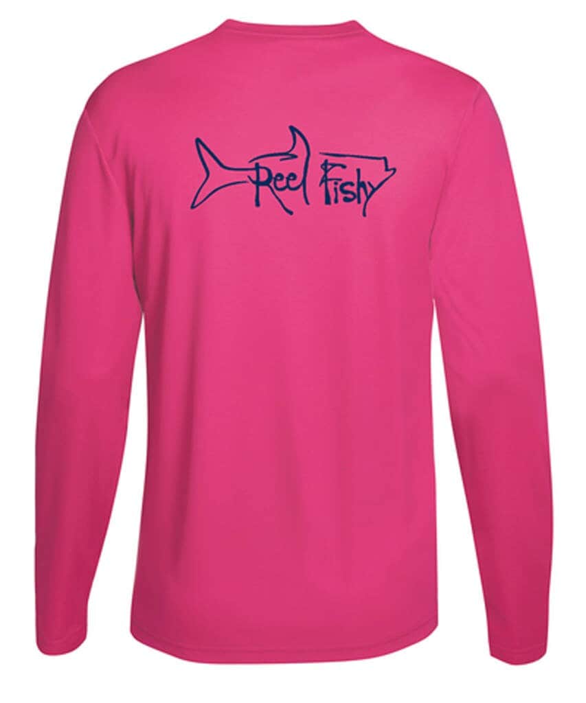 Tarpon Fishing Long Sleeve Shirt, 50+uv Sun Protection, Tarpon SPF Performance Shirt, Mens Fishing Shirt, Ladies Fishing Shirt, unisex Shirt