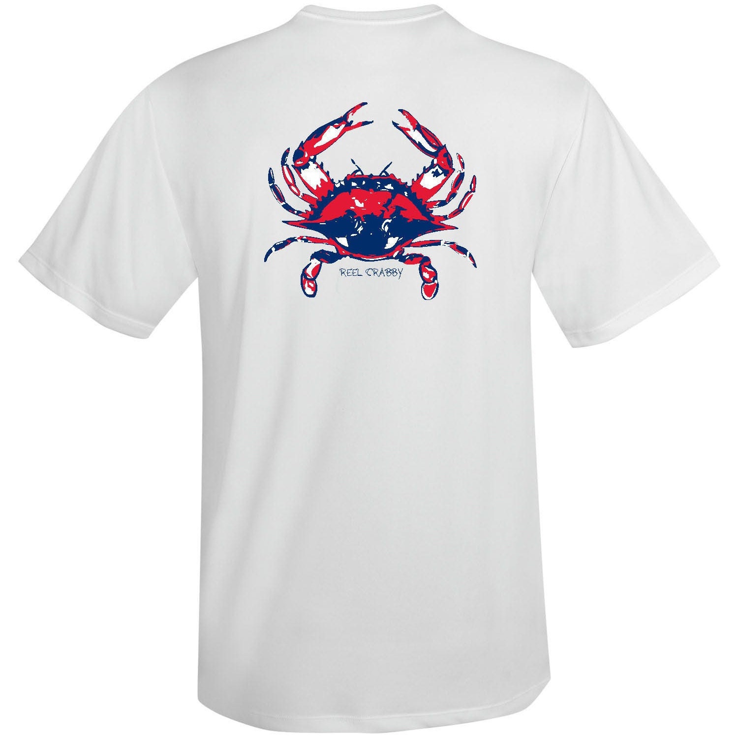 Blue Crab Performance Shirts, Crab UV Sun Shirts, Men's Performance Fishing Shirts, Ladies Crab Shirts, SPF Fishing Shirts, Maryland Crab