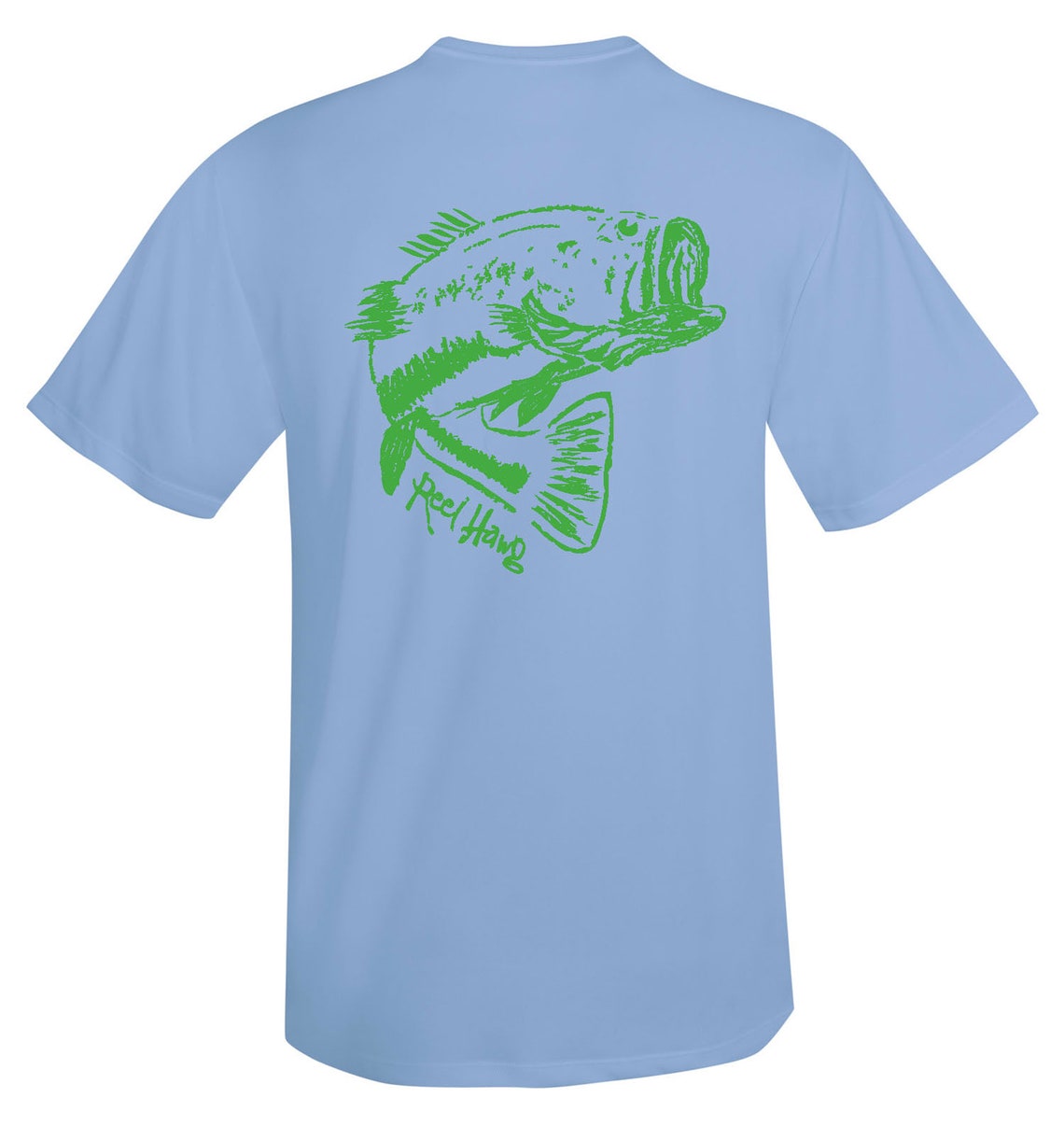 Bass Fishing Shirt Bass Performance UV Sun Protection Shirt Etsy