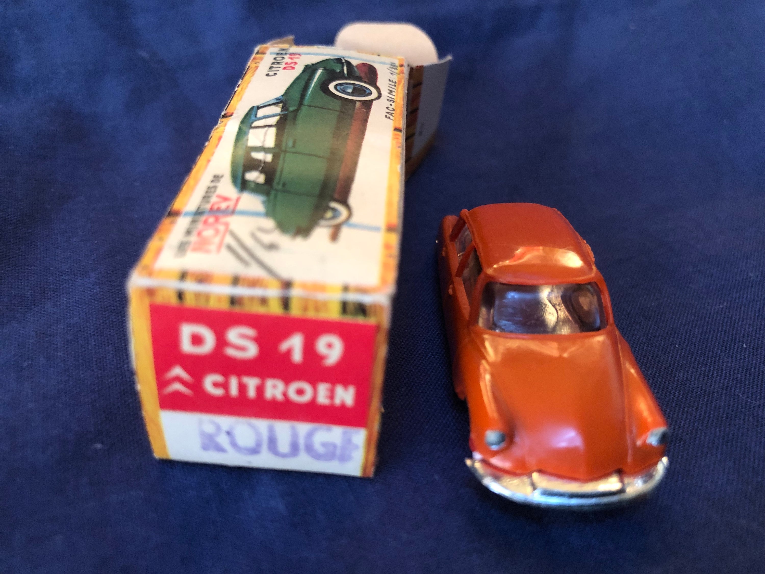 Micro Norev Citroën DS19 1/86 – Jouet Ancien HO
