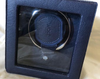WOLF Navy Blue Wolf Cub Single Automatic Watch Winder Module 461117