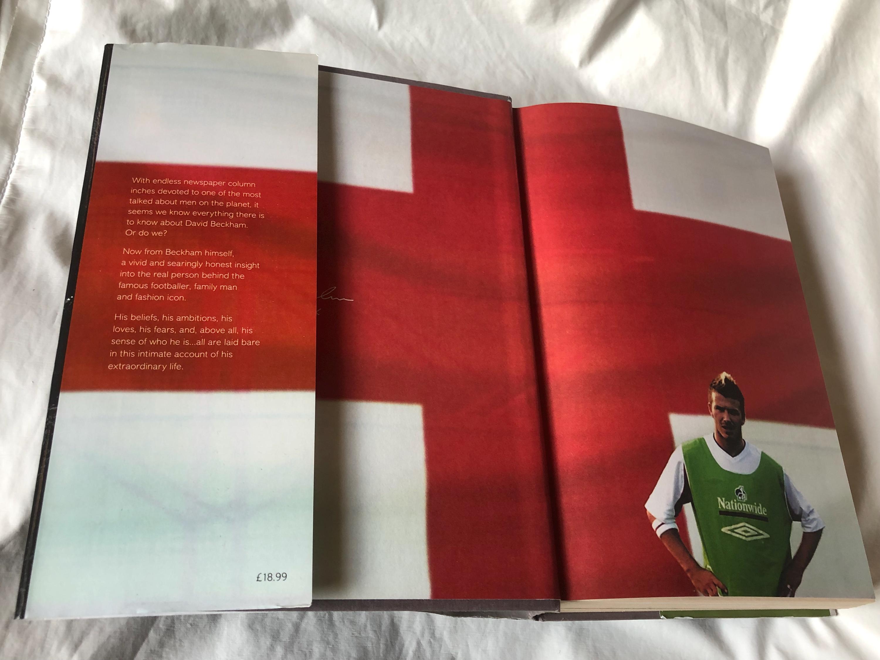 直筆サイン入り デビッド・ベッカム - My Side HB Book 初版 - Etsy 日本