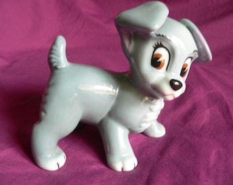 Vintage WADE Disney Blow Up Scamp Figurine (Lady and the Tramp)