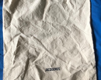 Bolsa de mão Jacquemus Anther com logotipo raro e autêntico, nova
