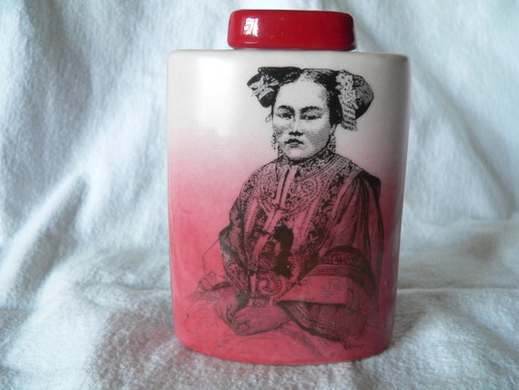 Rare Vintage Fabienne Jouvin Paris Jar / -