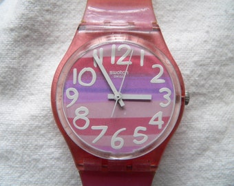 Montre design unisexe ASTILBE GP140 Swatch vintage authentique