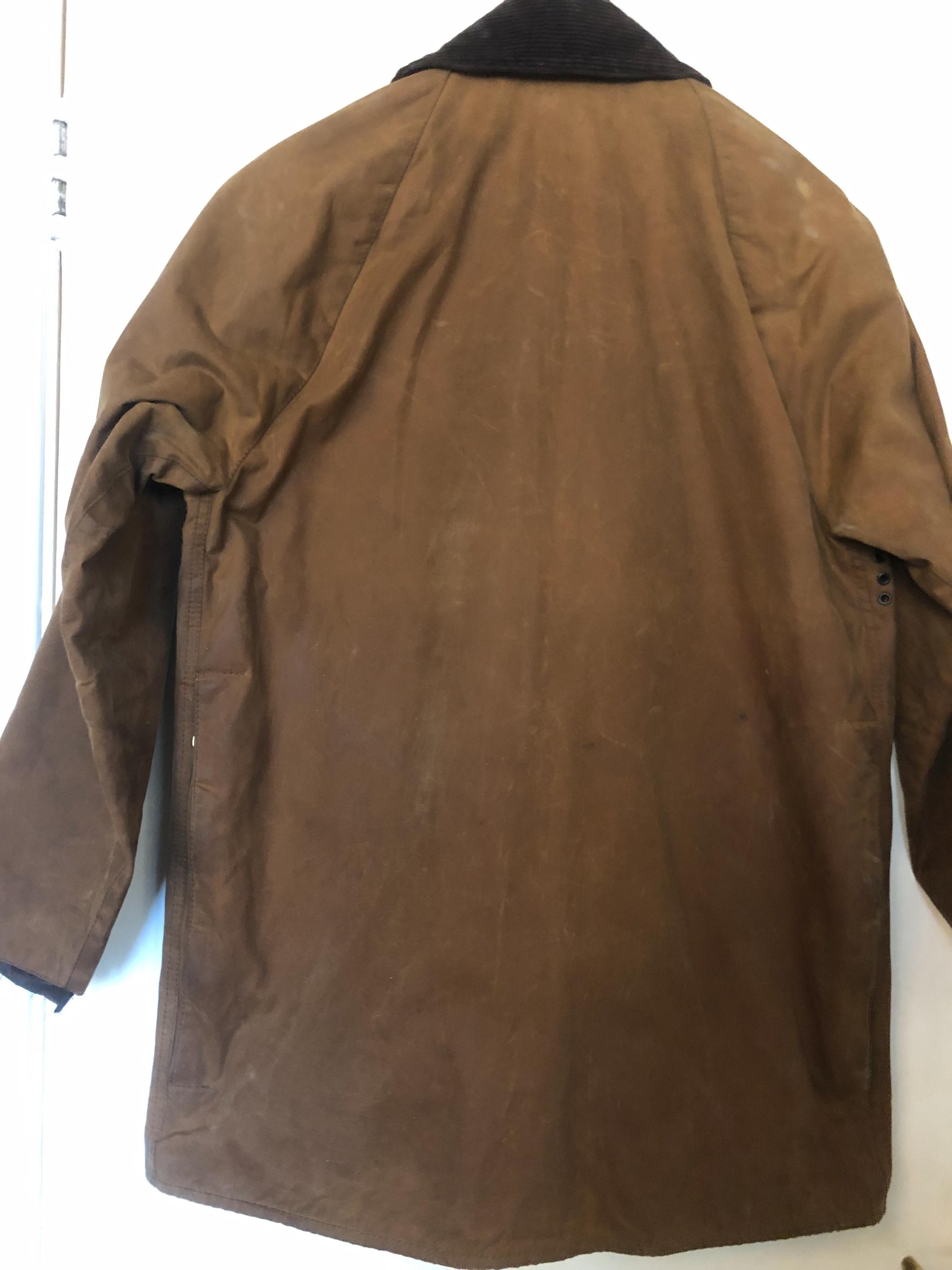 Barbour Classic Moorland Wax Jacket A821 Mens C38 Medium Beige