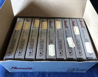 AMSOFT AMSTRAD K7 for 464 Computer Tapes C15 New Sealed rare Collectors 9 Boxed