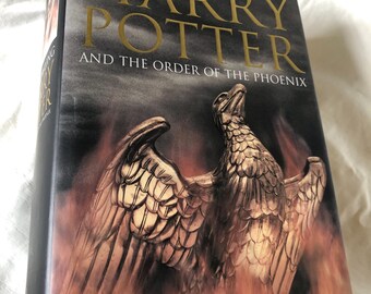 Harry Potter And The Order Of The Phoenix Book 5 Adult First Edition by J.K. Rowling