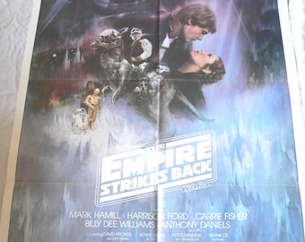 STAR WARS Empire Strikes Back HWTW style 1sh Plakat 1980 George Lucas