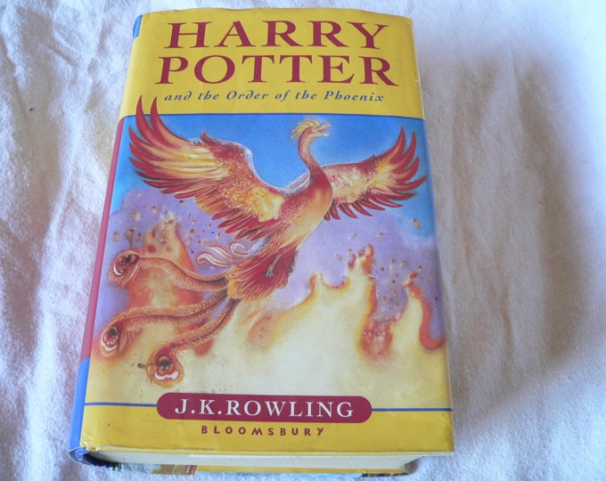 Harry Potter and the Order of the Phoenix by J. K. Rowling. UK First ...