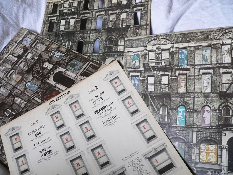 Led Zeppelin Physical Graffiti Swan Song SSK 89400 LP Record Vinyl